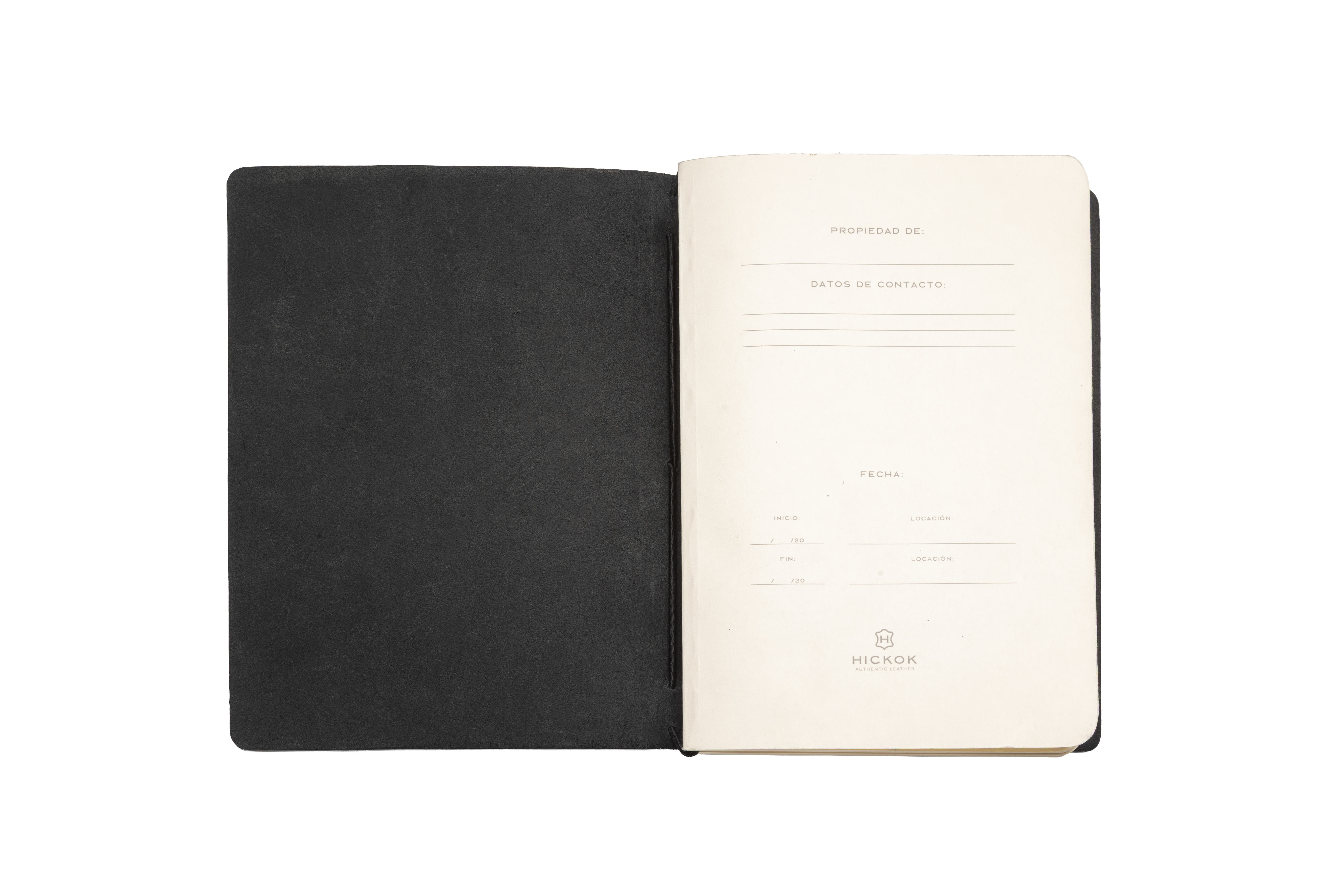 Libreta de notas de Piel Negro