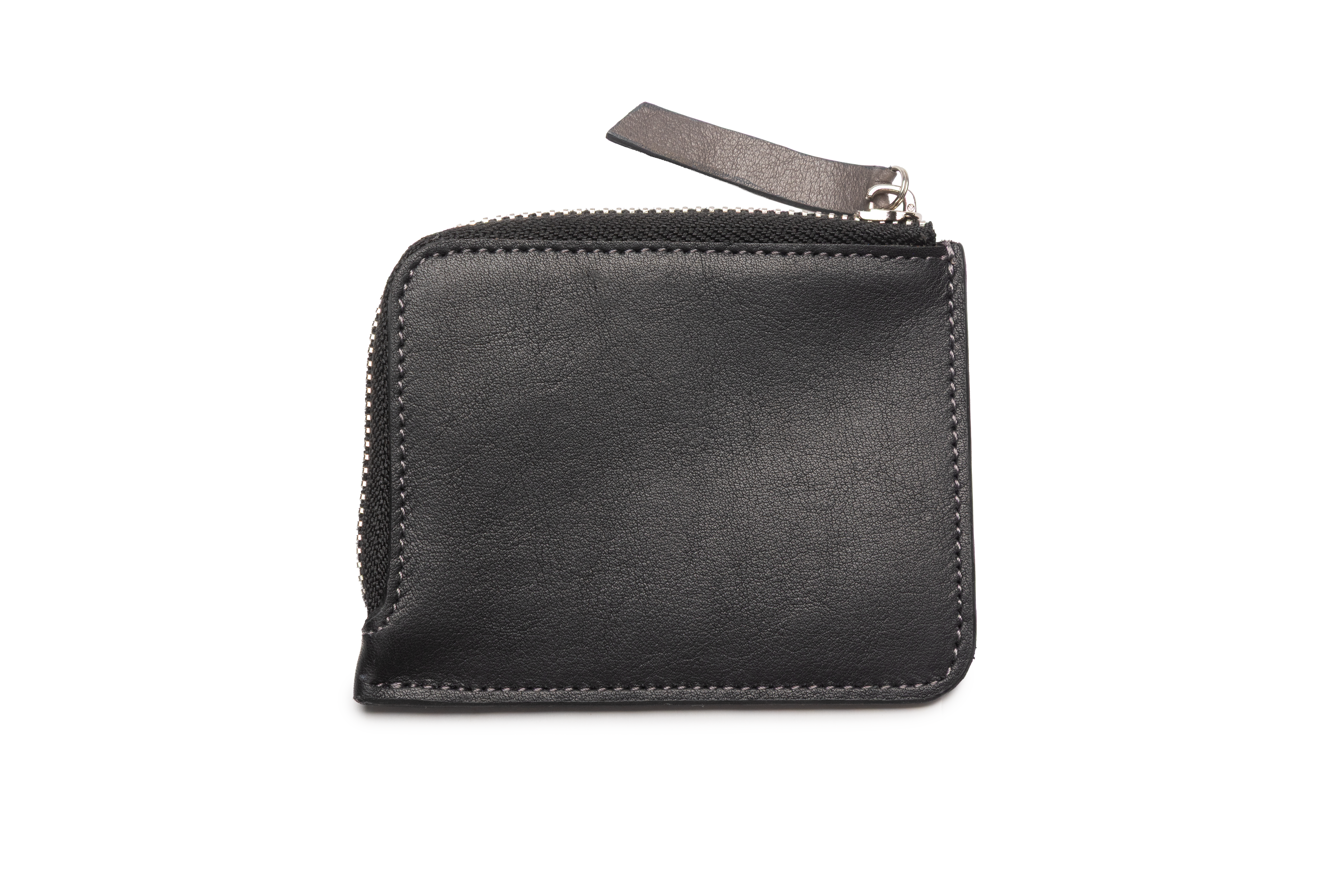 Monedero de Piel Negro