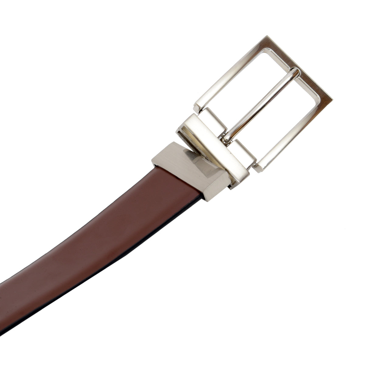 Cinturón Reversible Noir-Chestnut <h5>Reversible de Piel</h5>