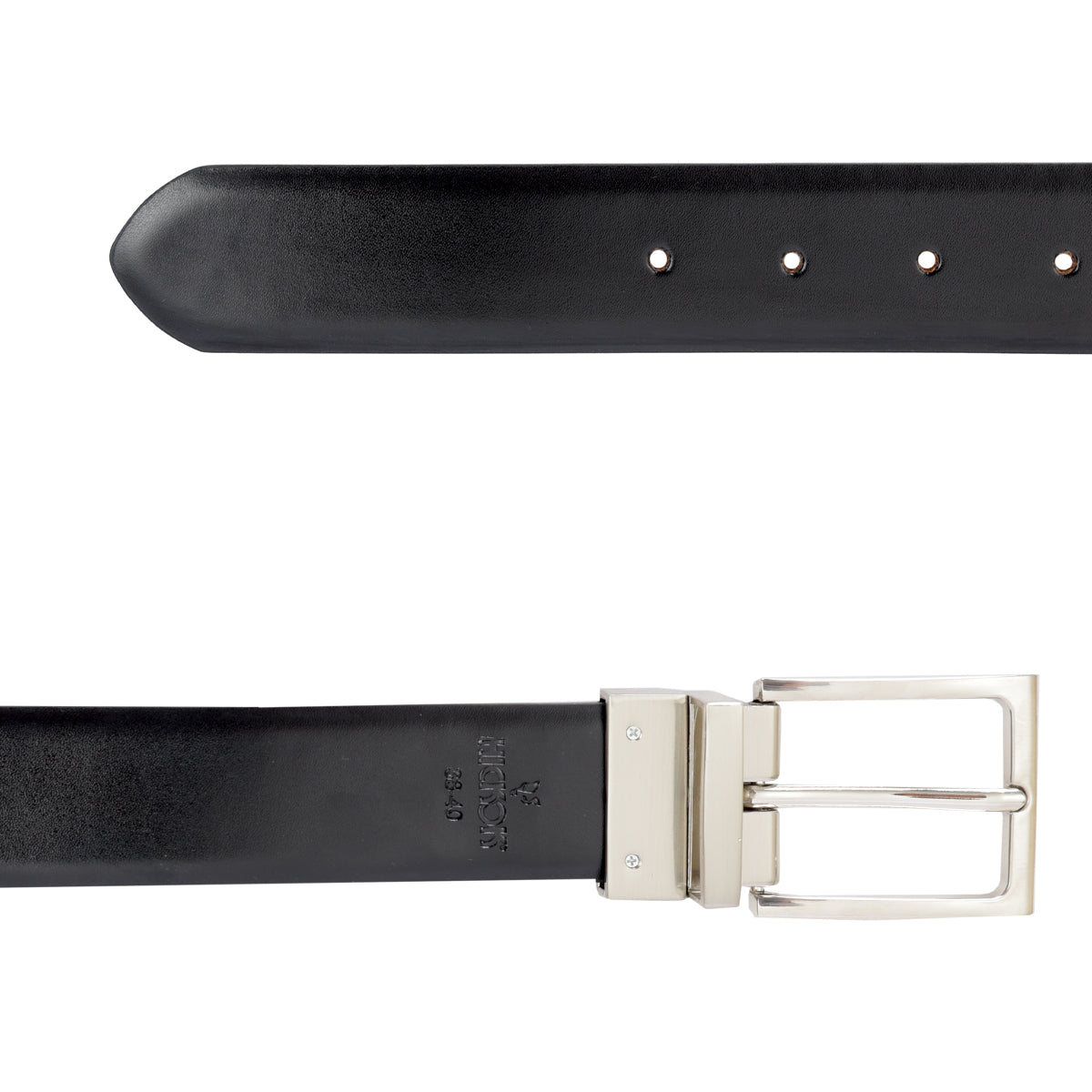 Cinturón Reversible Noir-Chestnut <h5>Reversible de Piel</h5>