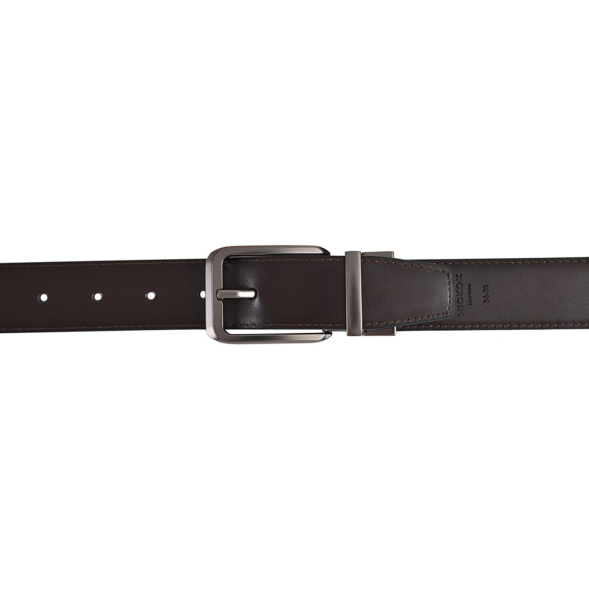Cinturón de Piel Reversible (Negro-Café)