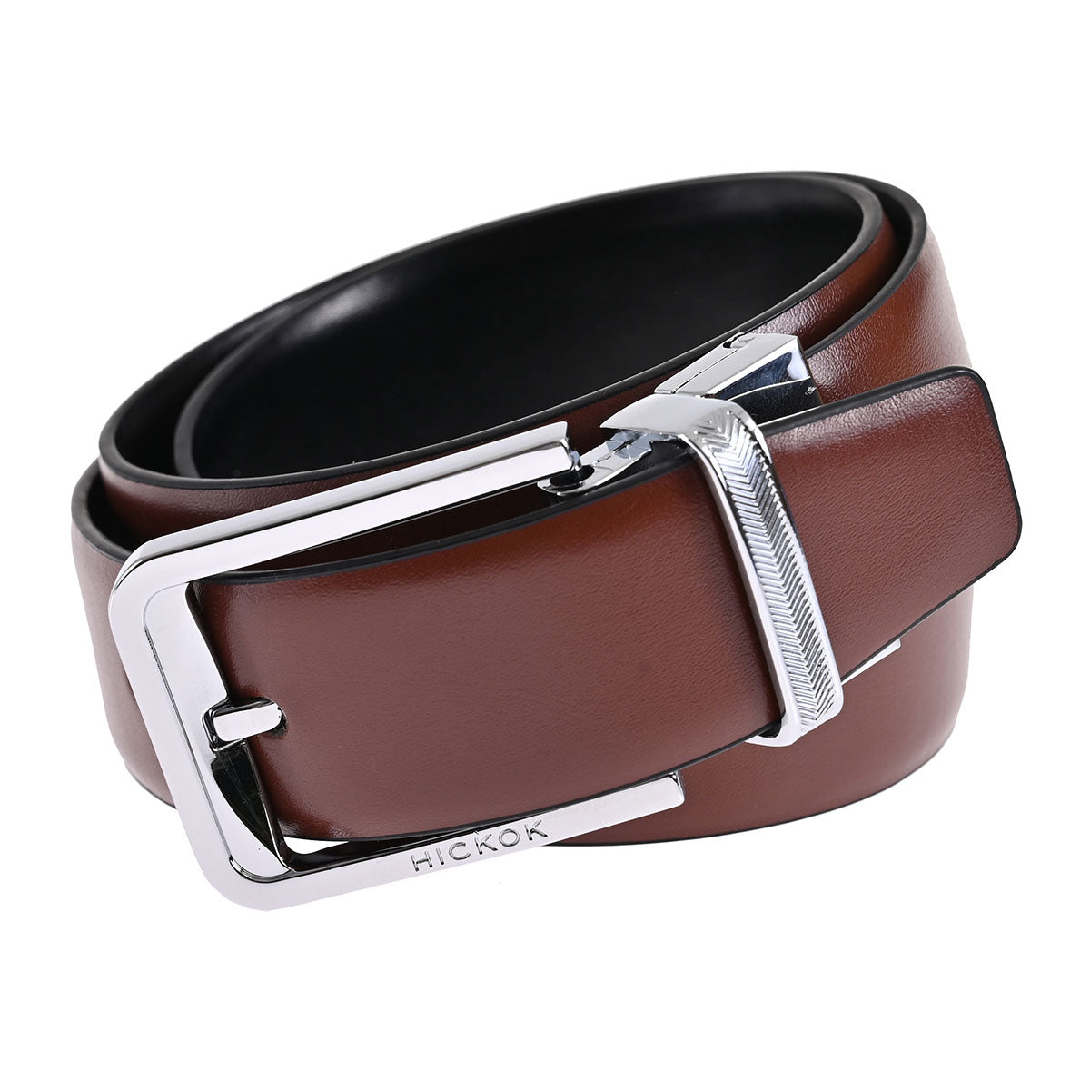Cinturón Reversible Chestnut-Noir <h5>Reversible de Piel</h5>