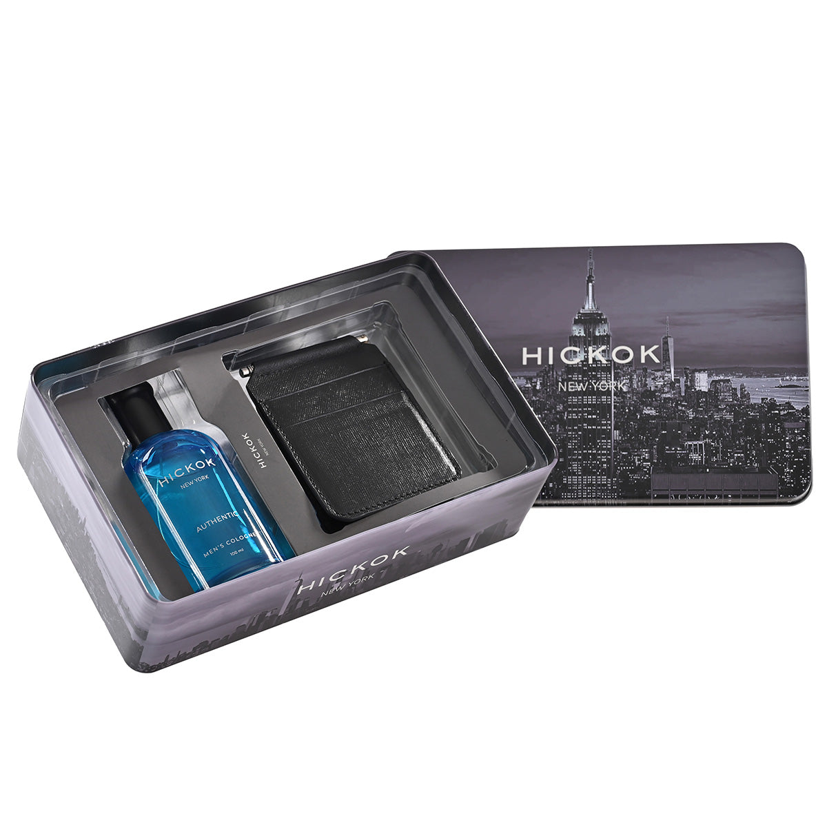 ESTUCHE HICKOK SLIM WALLET + COLONIA AUTHENTIC