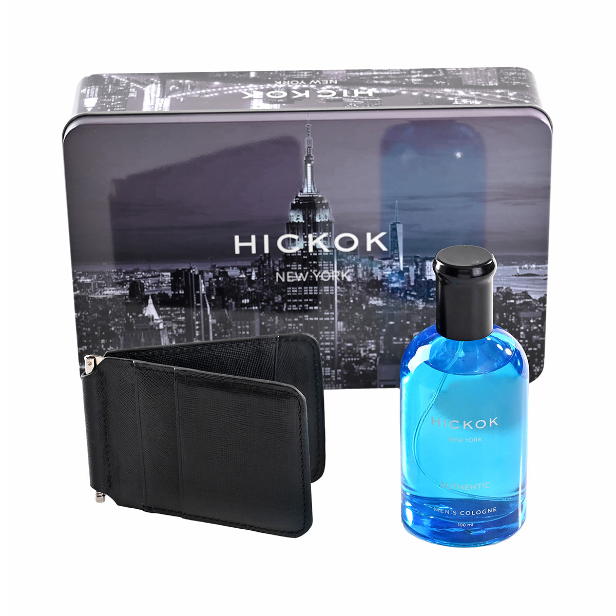 ESTUCHE HICKOK SLIM WALLET + COLONIA AUTHENTIC