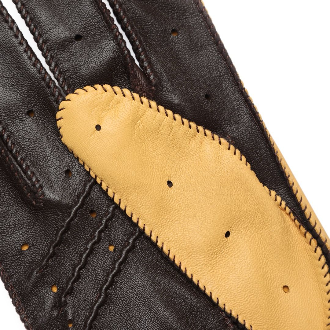 Guantes de Piel Bicolor