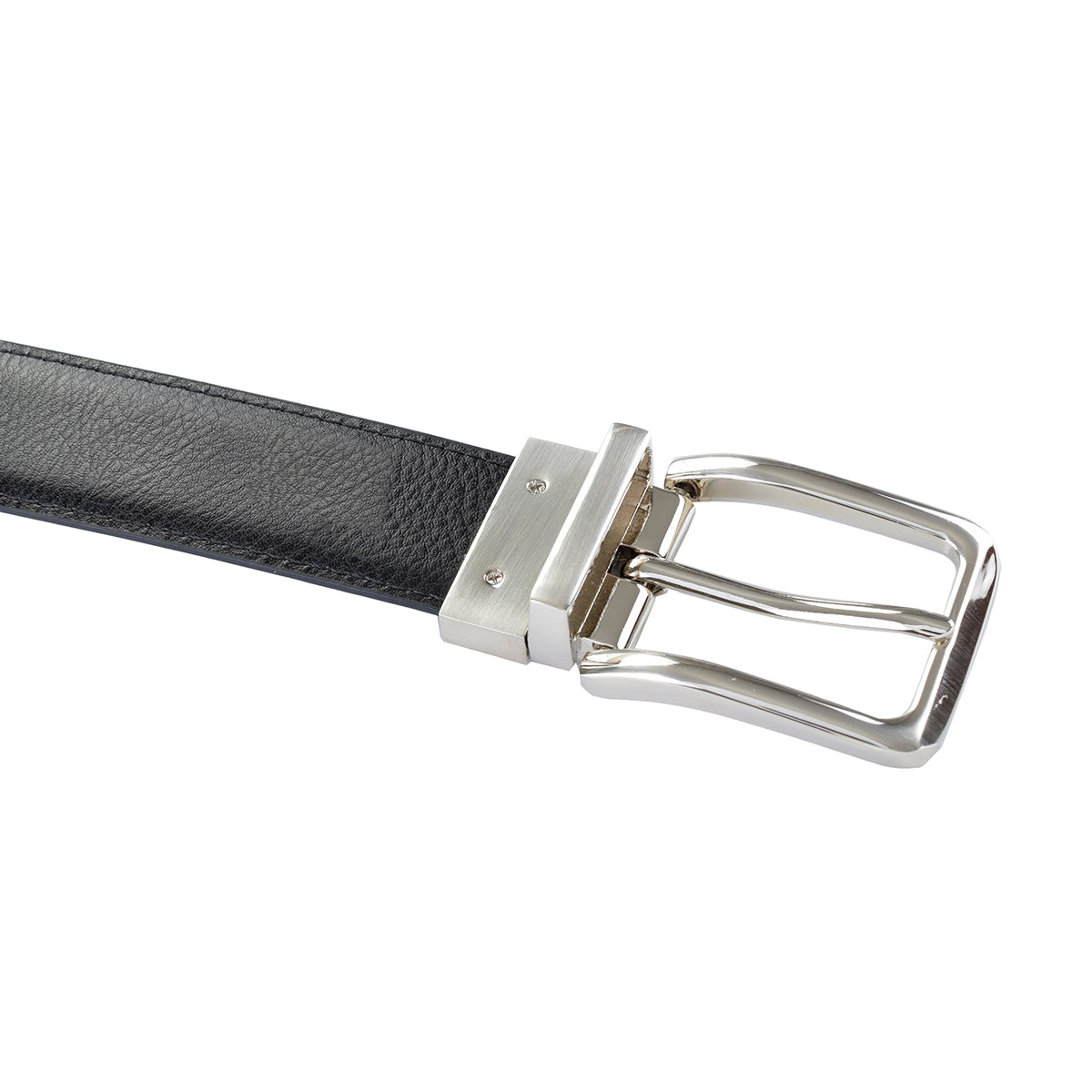 Cinturón de Piel Reversible (Negro - Miel)