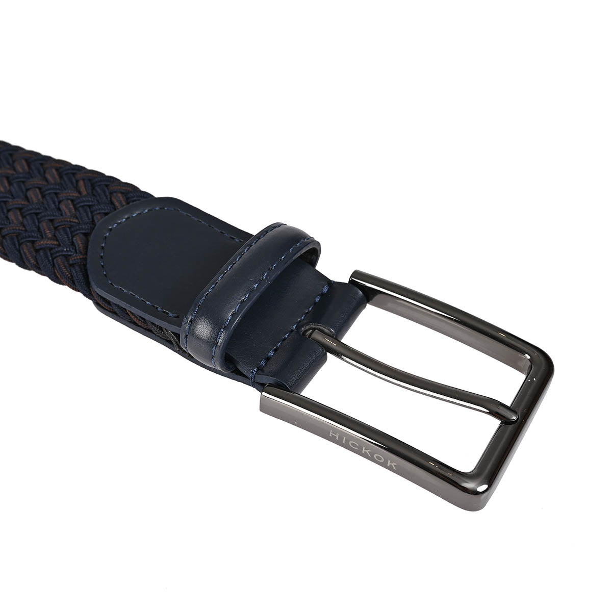 Cinturón Trenzado Stretch Navywood