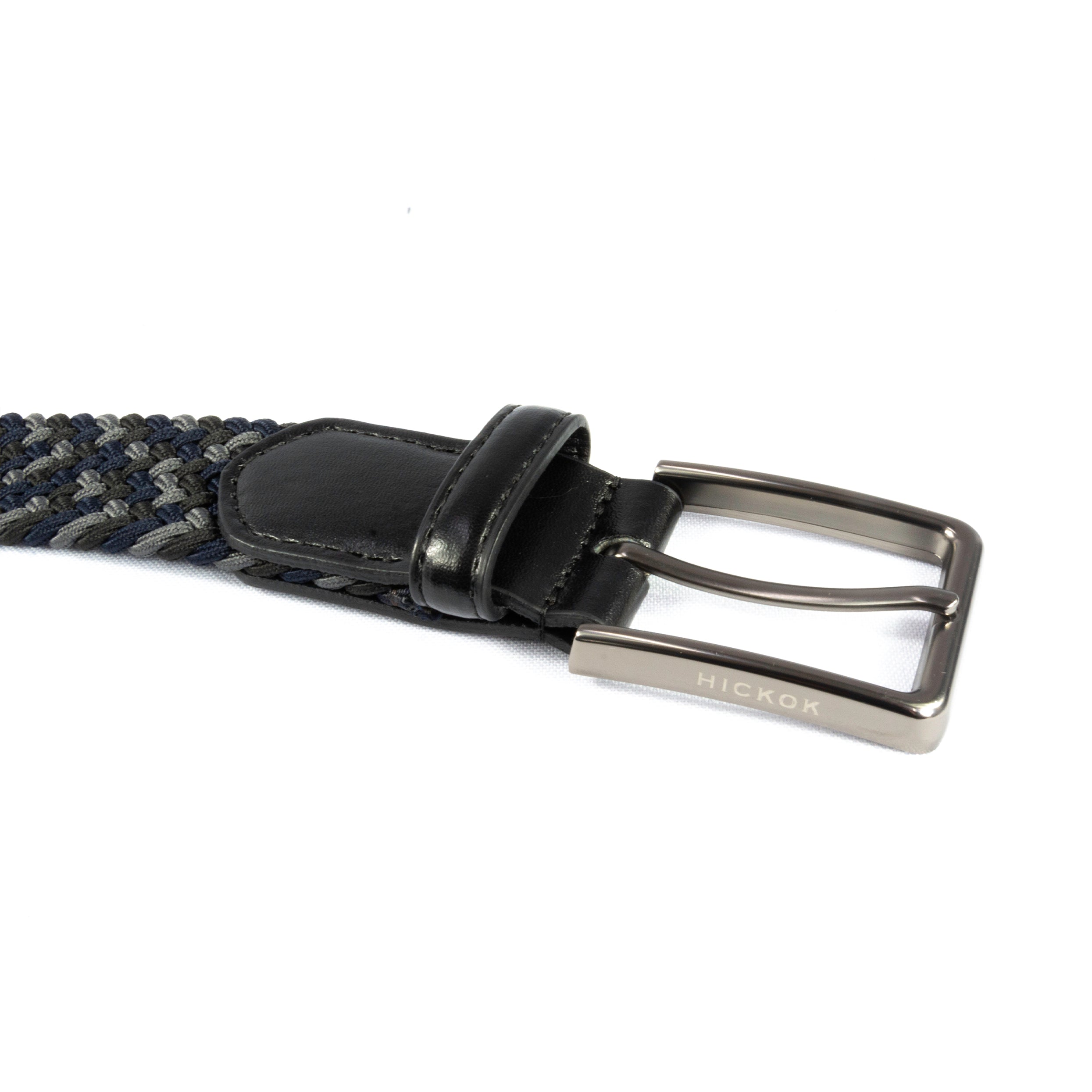 Cinturón Trenzado Stretch Graphite