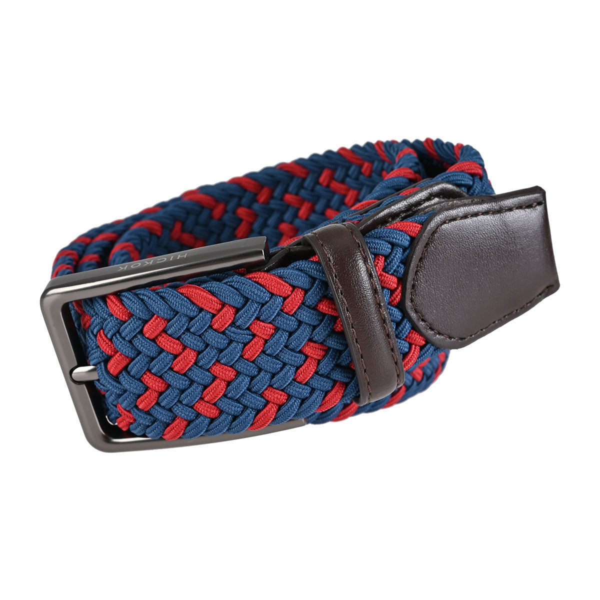 Cinturón Trenzado Stretch Crimson