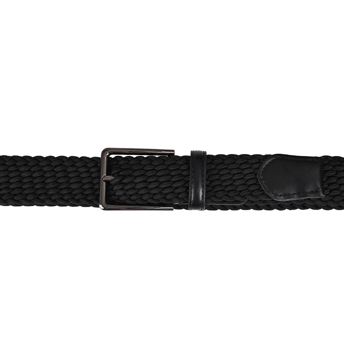 Cinturón Casual Textil Negro