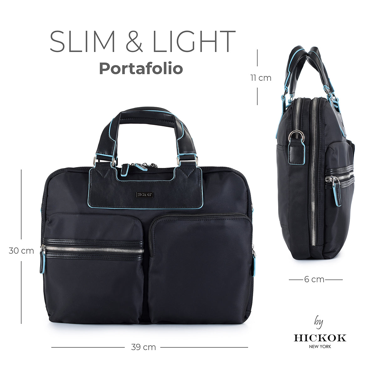 Maletín Ejecutivo Noir <h5> Slim Collection </h5>