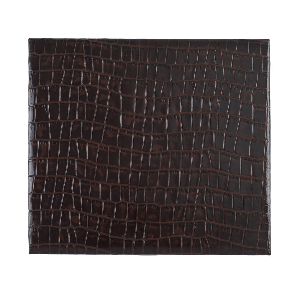 Caja Humidor de Piel Chocolate <h5> Havana Collection </h5>