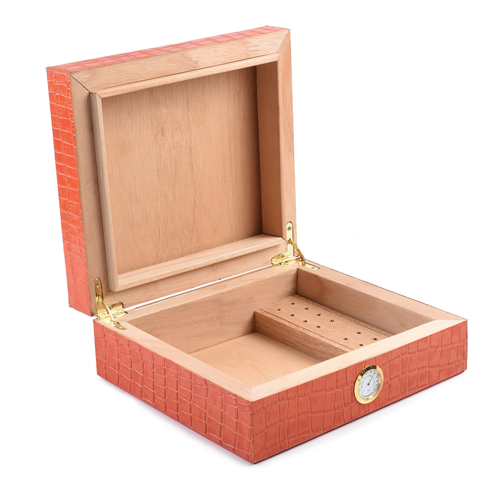 Caja Humidor de Piel Toscana <h5> Havana Collection </h5>