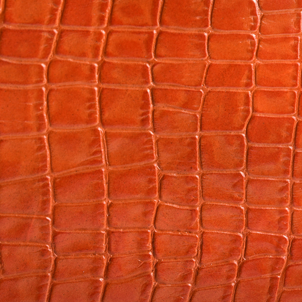 Tapetes de piel para computadora- naranja