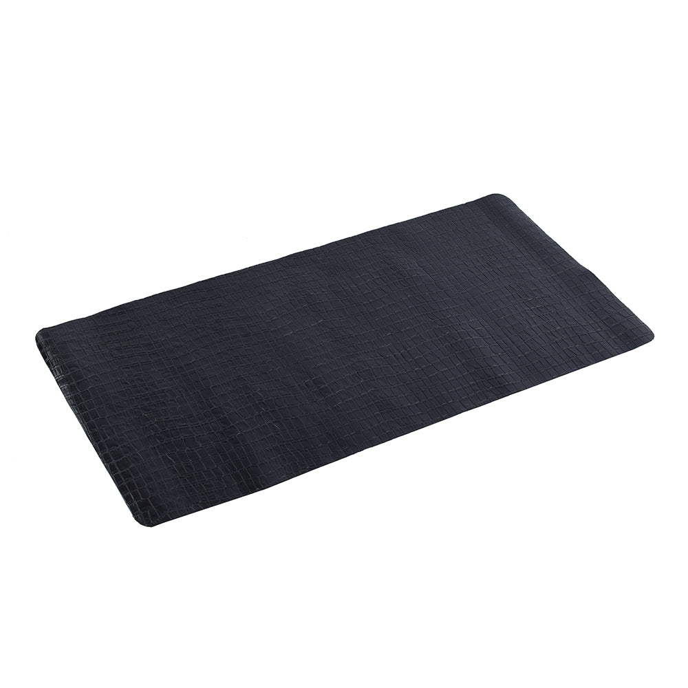 Tapetes de piel para computadora- negro