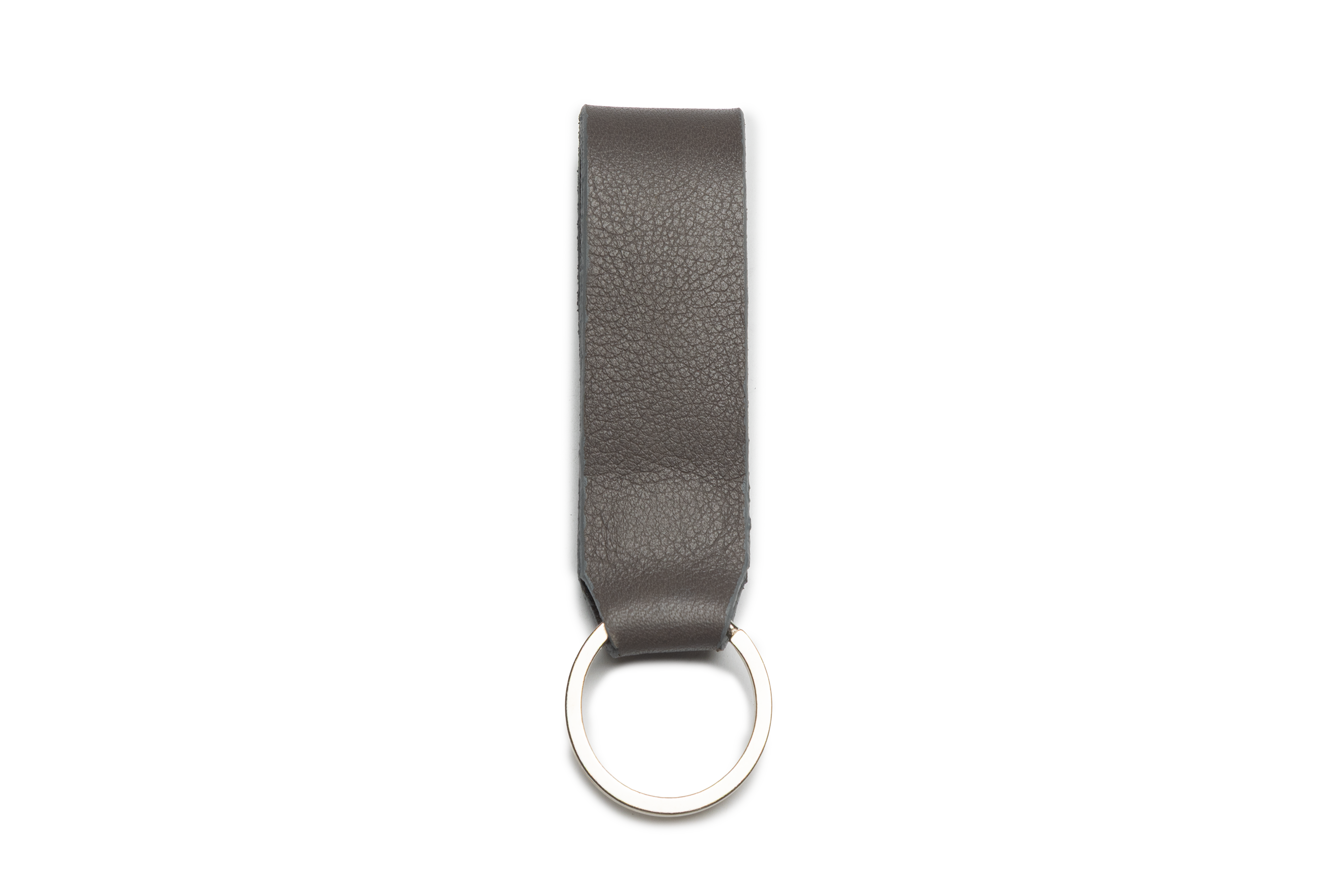 Llavero de Piel Gris