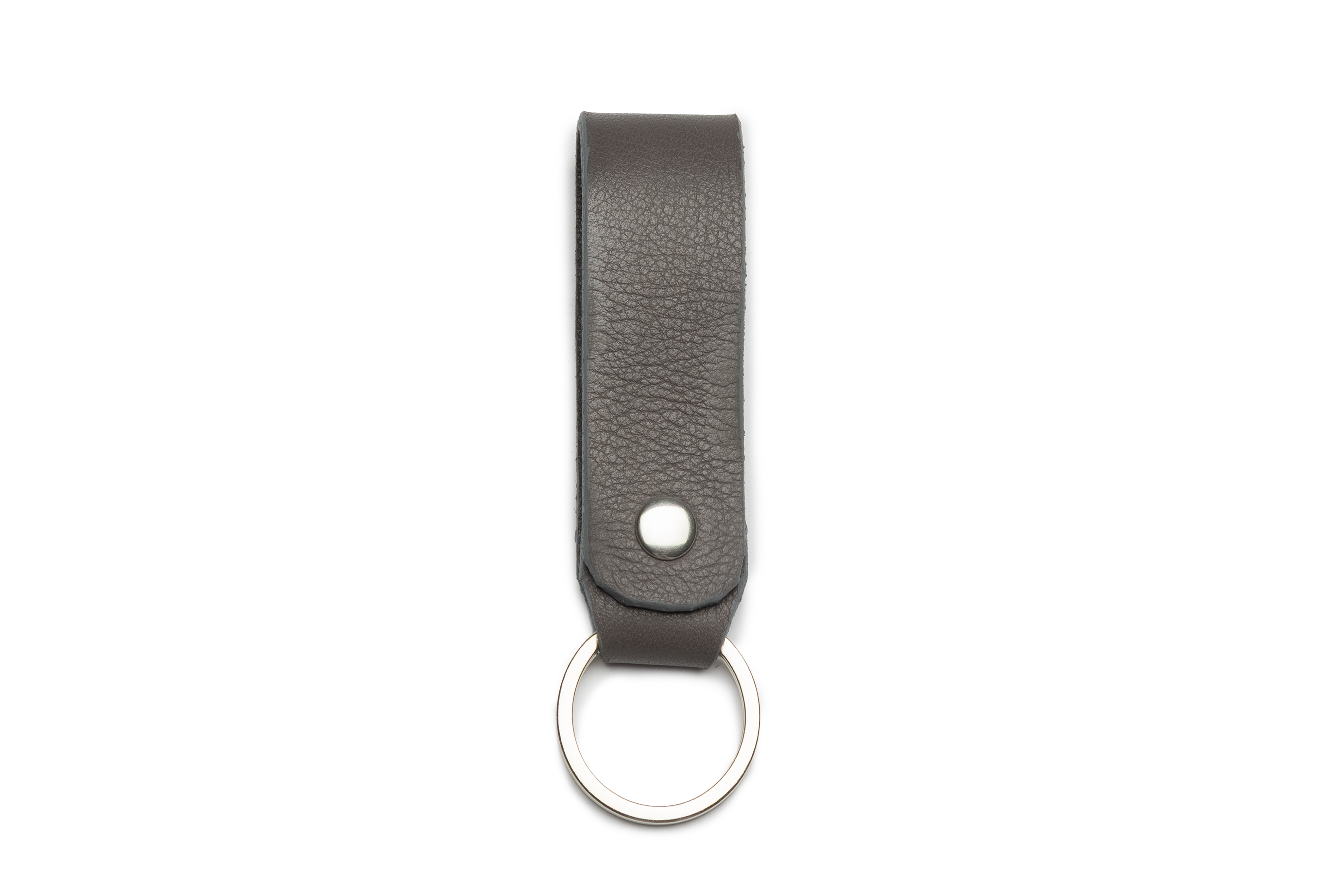 Llavero de Piel Gris