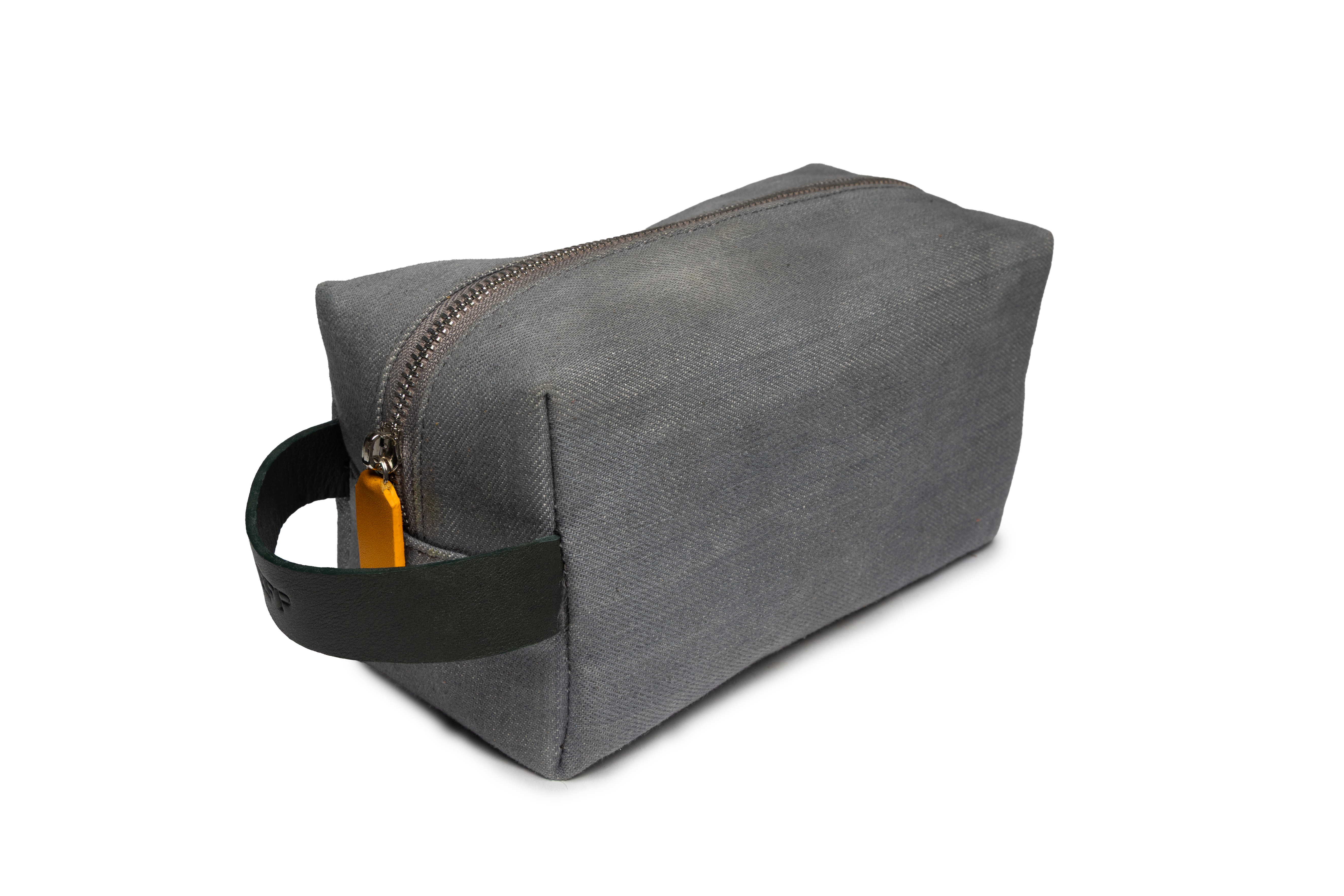 Necesser de Piel Gris