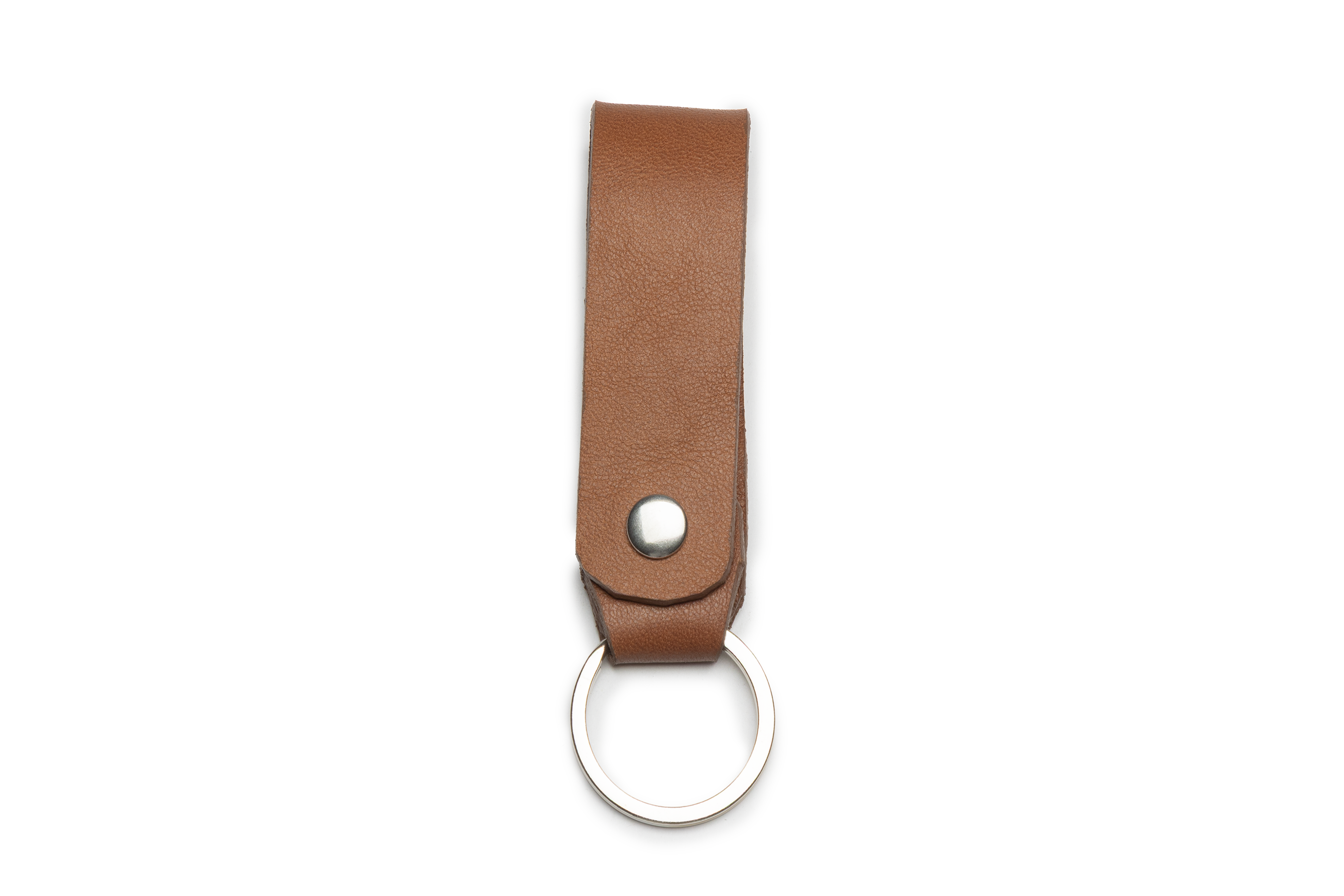Llavero de Piel Almendro