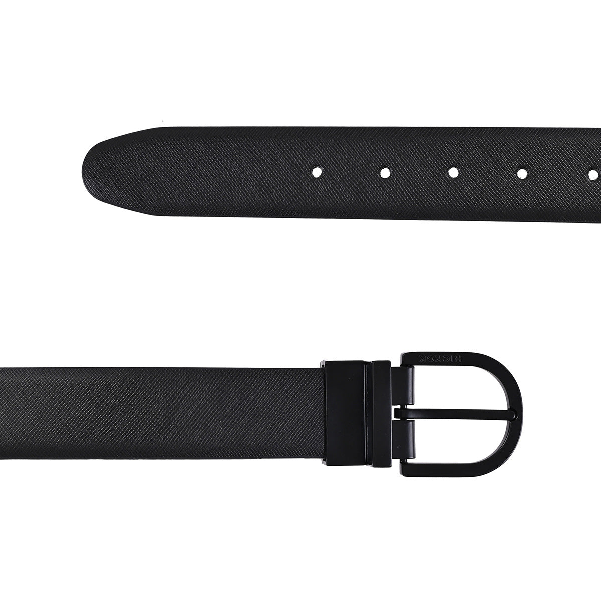 Cinturón de Piel Reversible (Negro-Café)