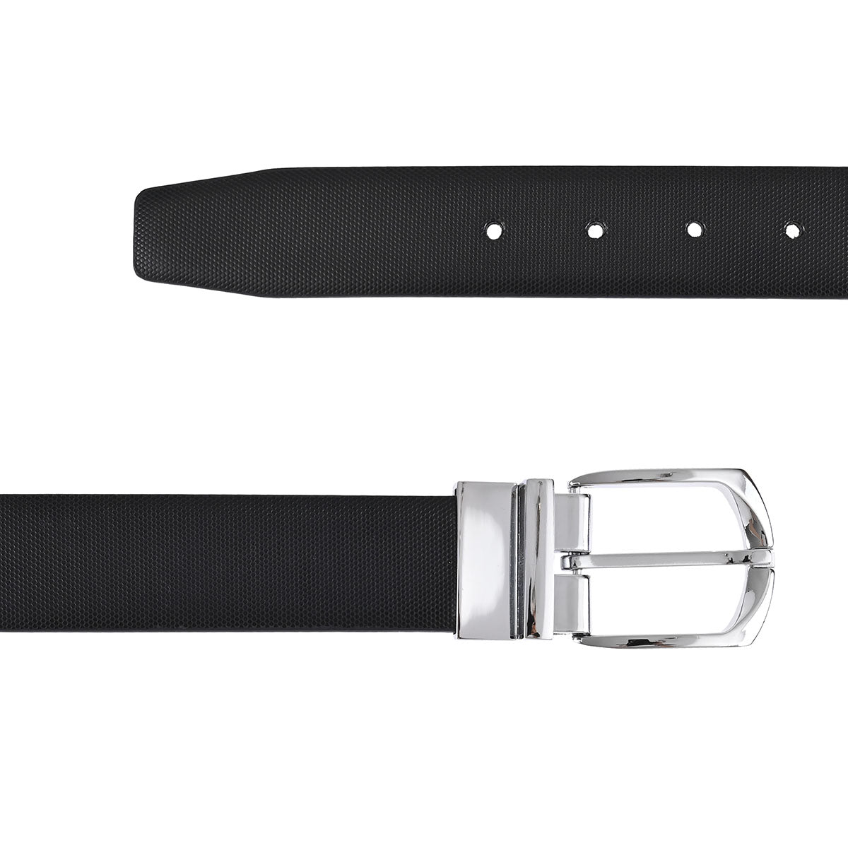 Cinturón de Piel Reversible (Negro-Café)