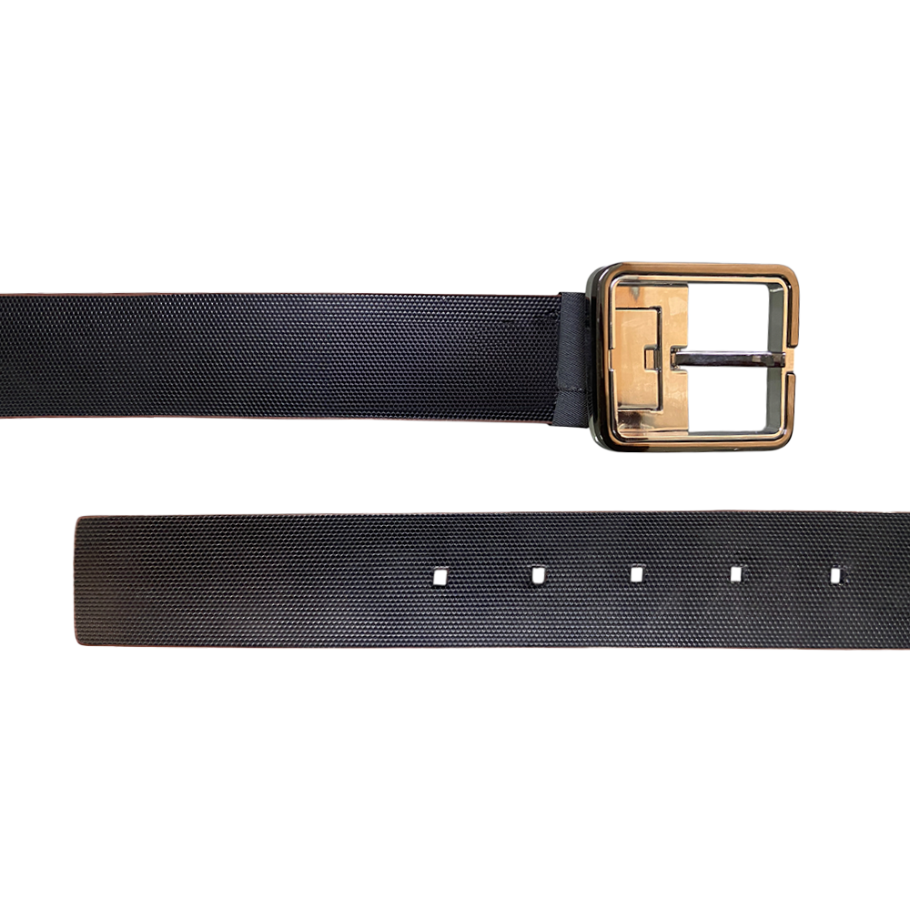 Cinturón Reversible Angular Maple-Noir