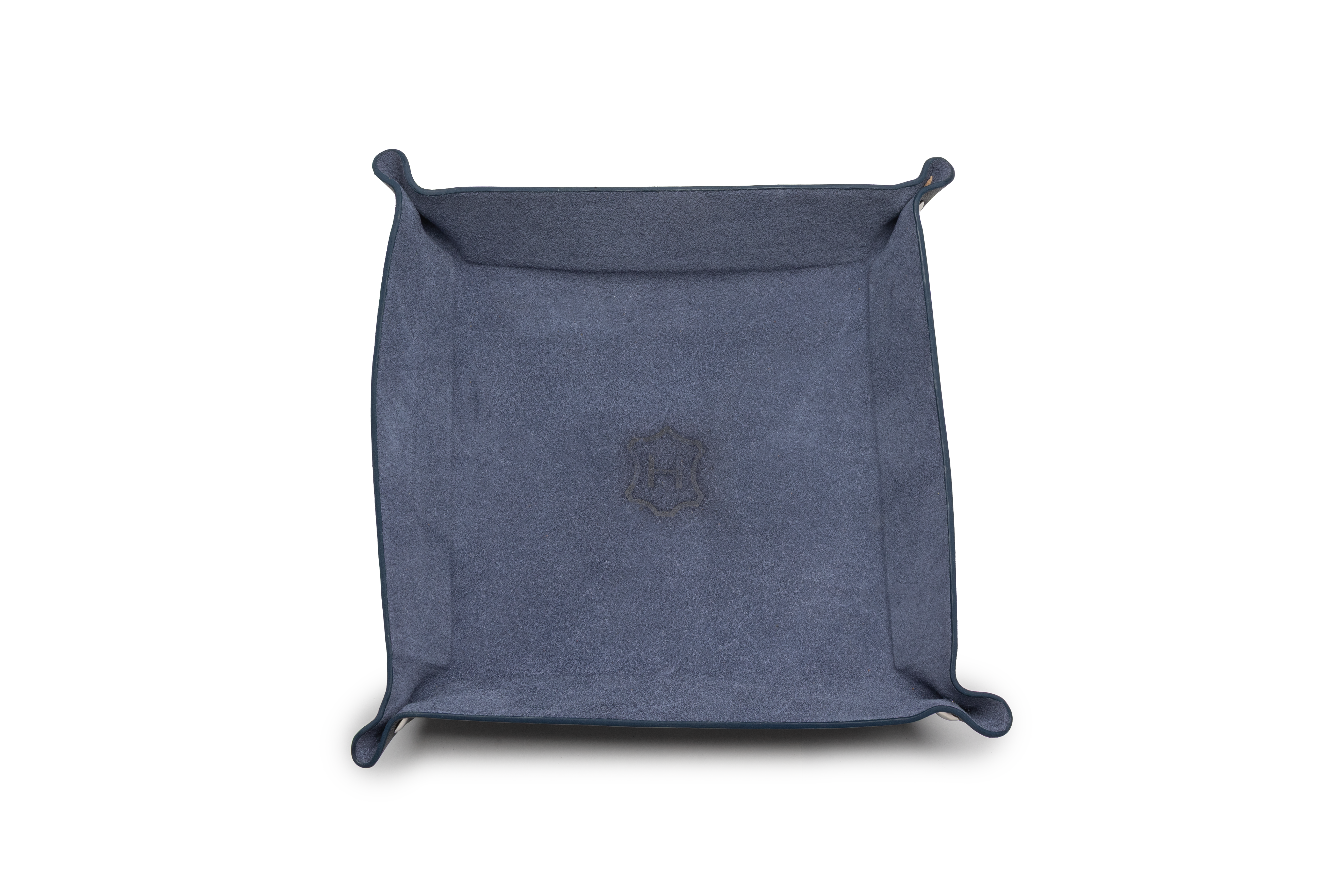 Tira Bolsillo de Piel Marino