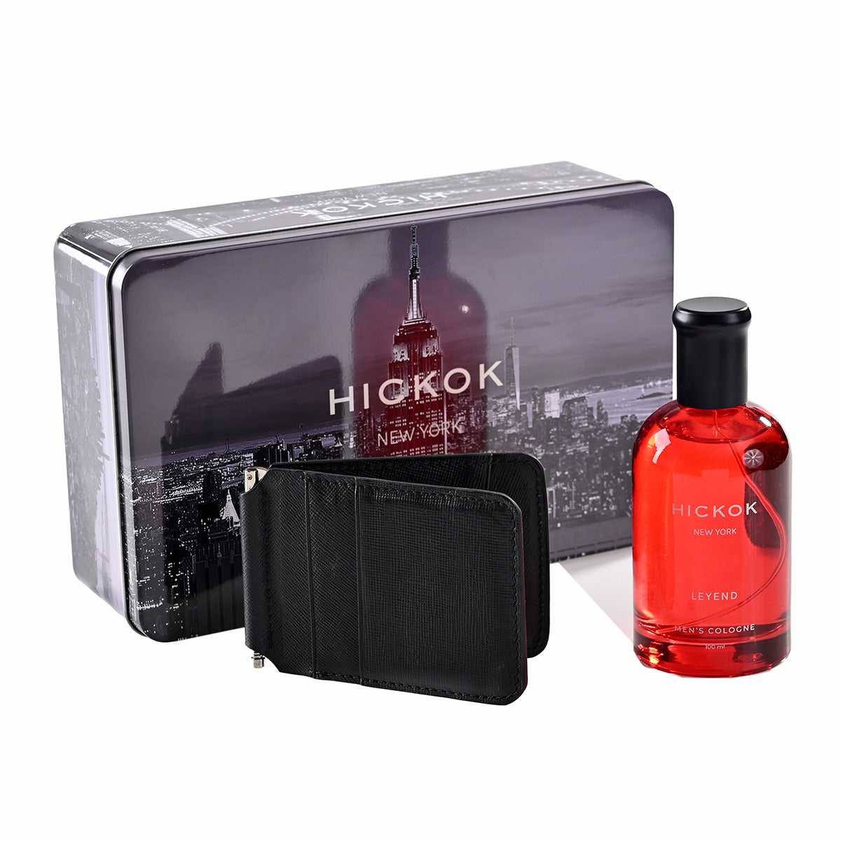 ESTUCHE HICKOK SLIM WALLET + COLONIA LEGEND
