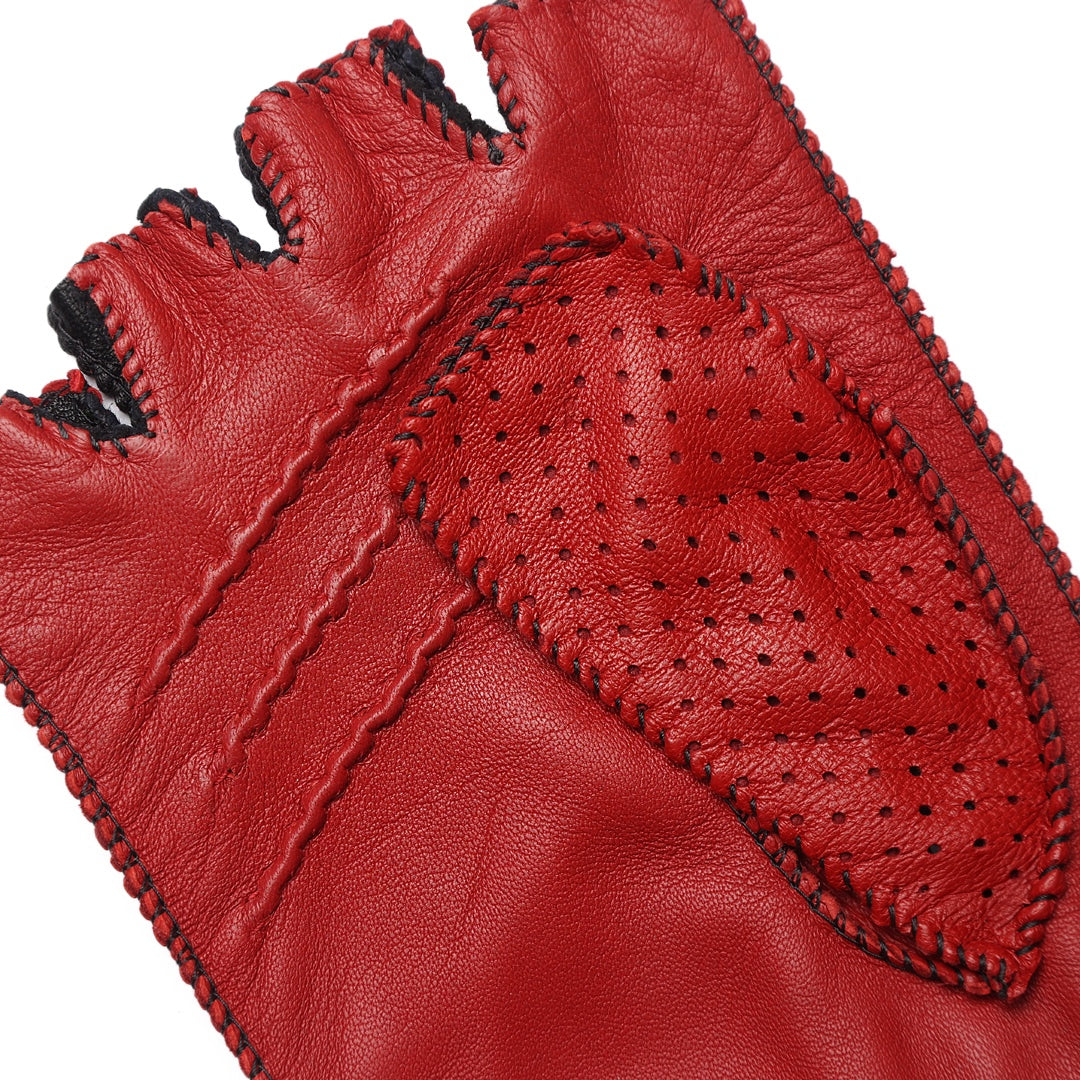 Guantes de Piel Perforada