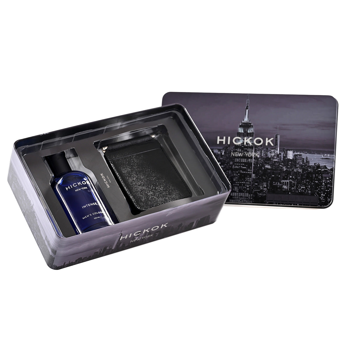 ESTUCHE HICKOK SLIM WALLET + COLONIA INTENSE