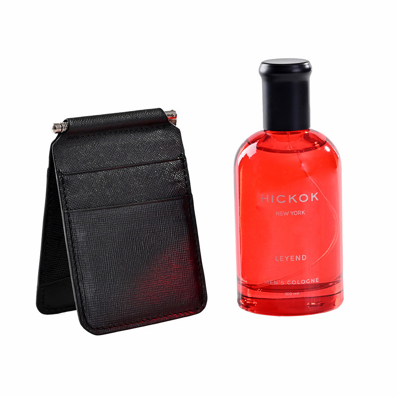 ESTUCHE HICKOK SLIM WALLET + COLONIA LEGEND