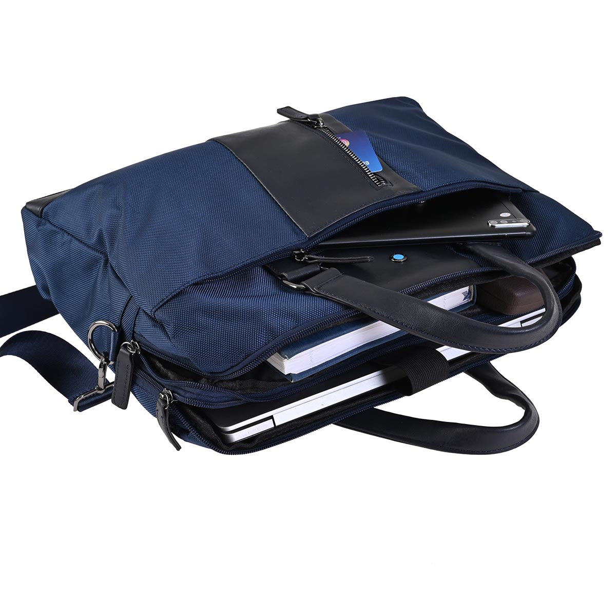 Briefcase Initials Azul