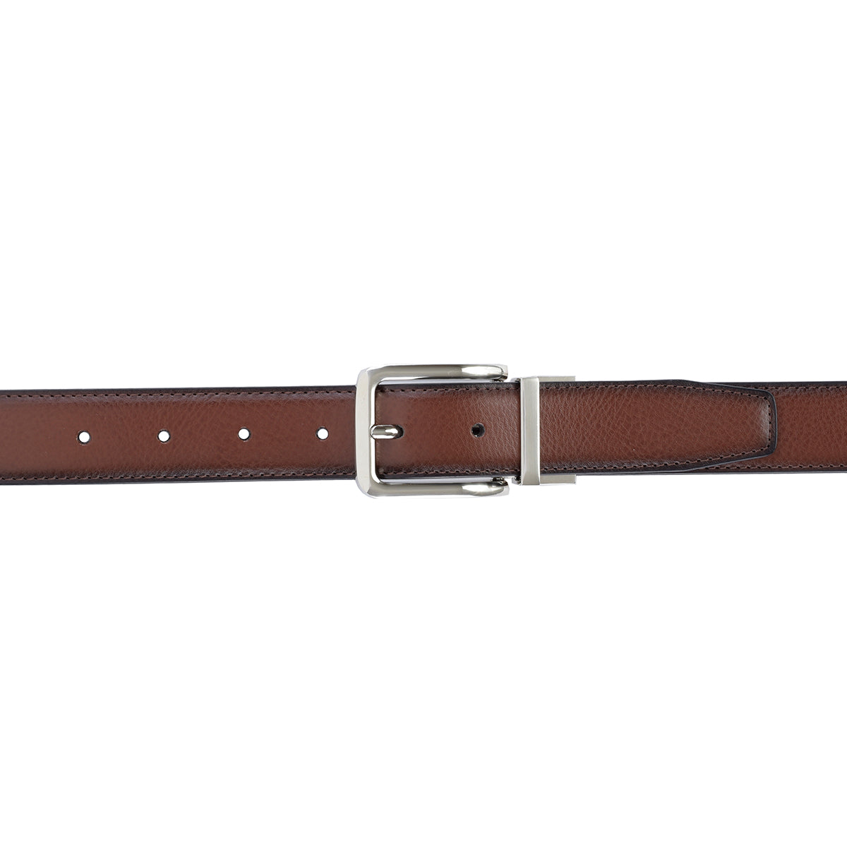 Cinturón de Piel Reversible (Negro - Miel)