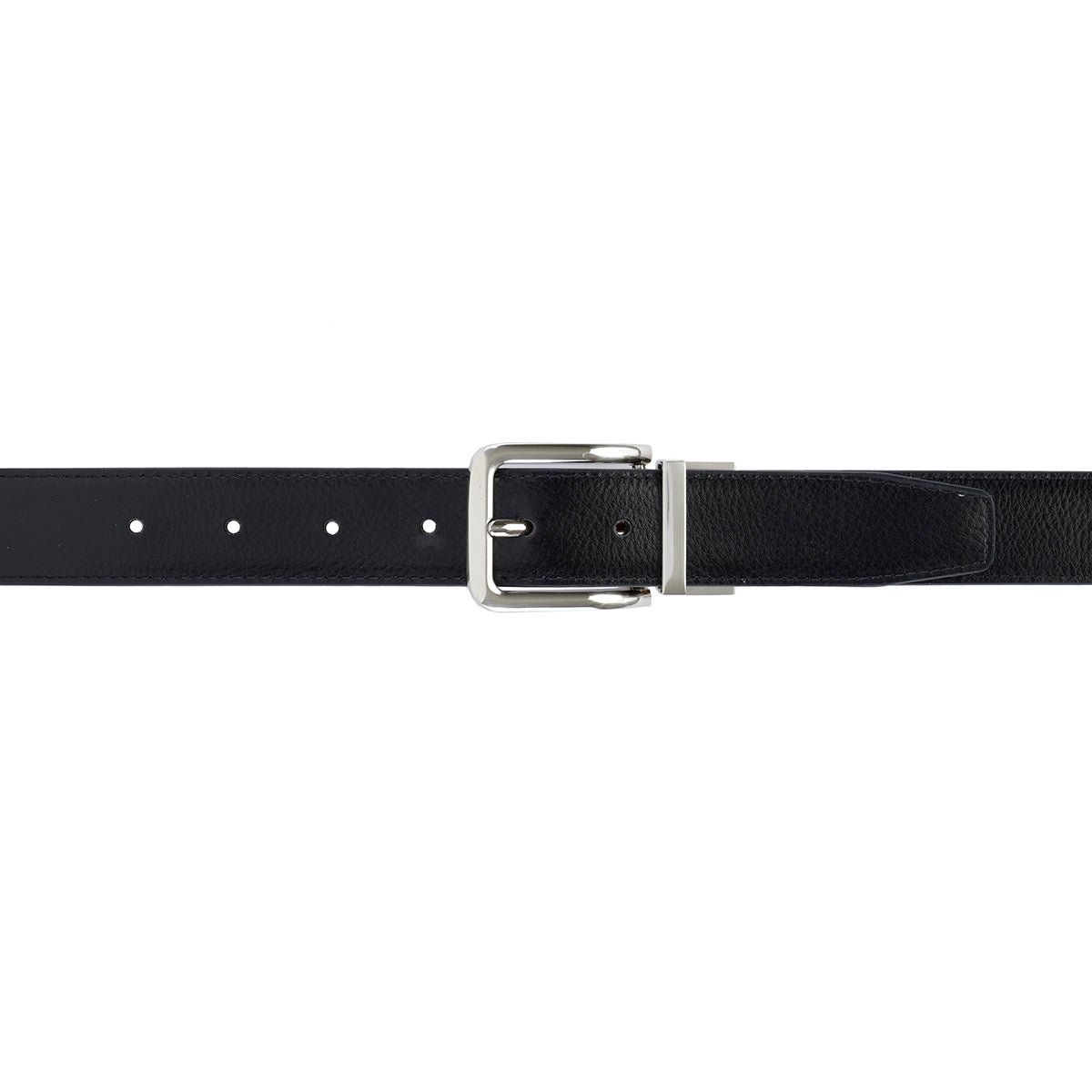 Cinturón de Piel Reversible (Negro - Miel)
