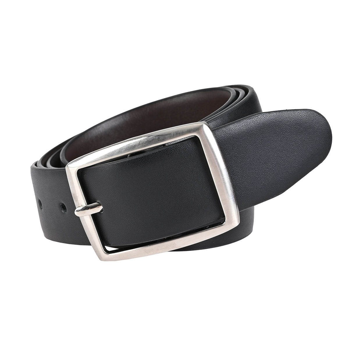 Cinturón de Piel Reversible Talla Extra