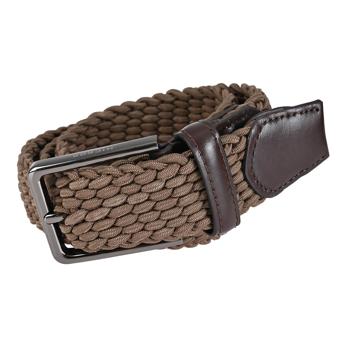 Cinturón Casual Textil Café