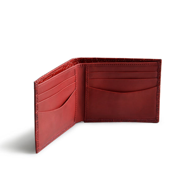 Billetera Bifold Cocodrilo